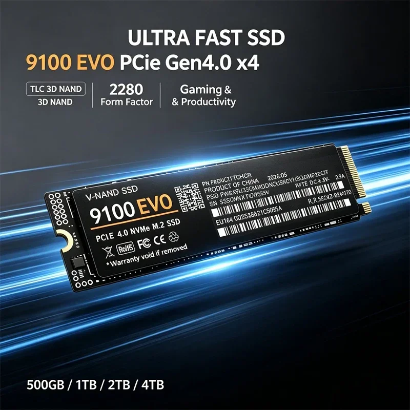SSD 500GB 1TB 2TB 4TB 9100 EVO - M.2 Nvme 4Tb Pcie 4.0 Ssd recensie en prijs