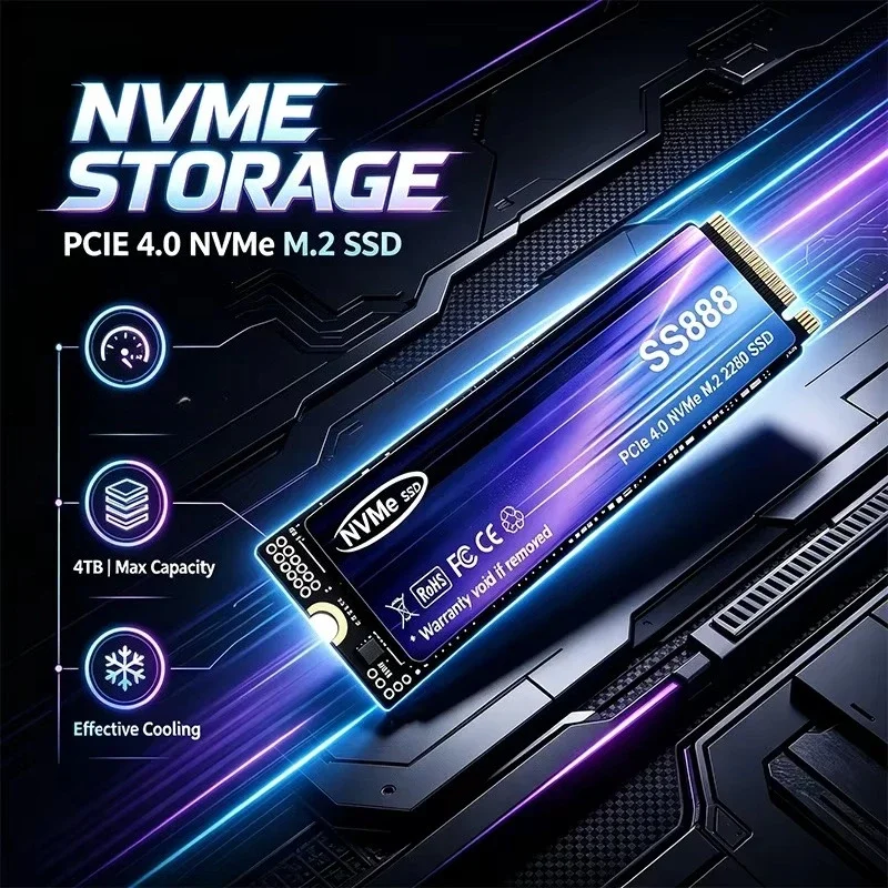 SS888 NVMe M.2 SSD 500GB 1TB 2 - M.2 Nvme 4Tb Pcie 4.0 Ssd recensie en prijs
