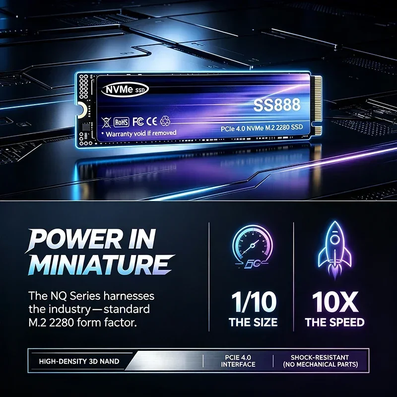 SS888 NVMe M.2 SSD 500GB 1TB 2 - M.2 Nvme 4Tb Pcie 4.0 Ssd recensie en prijs