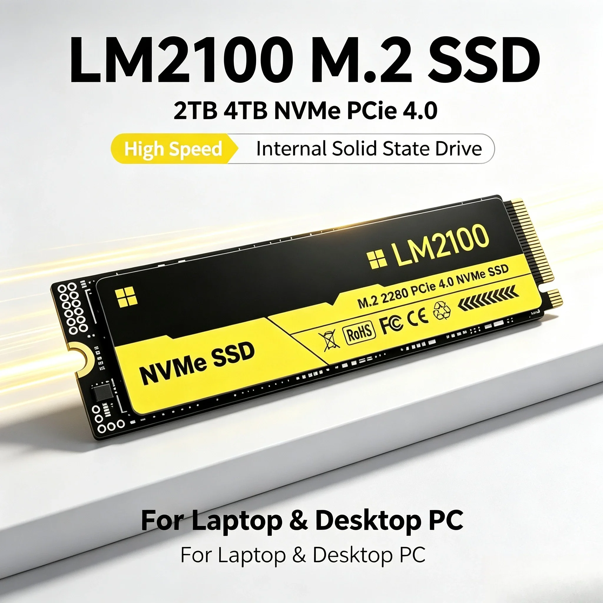 Nieuwe LM2100 M.2 SSD harde sc - M.2 Nvme 4Tb Pcie 4.0 Ssd recensie en prijs