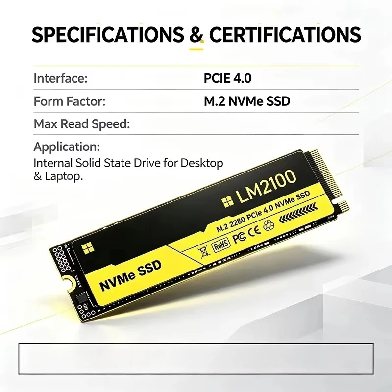 Nieuwe LM2100 M.2 SSD harde sc - M.2 Nvme 4Tb Pcie 4.0 Ssd recensie en prijs