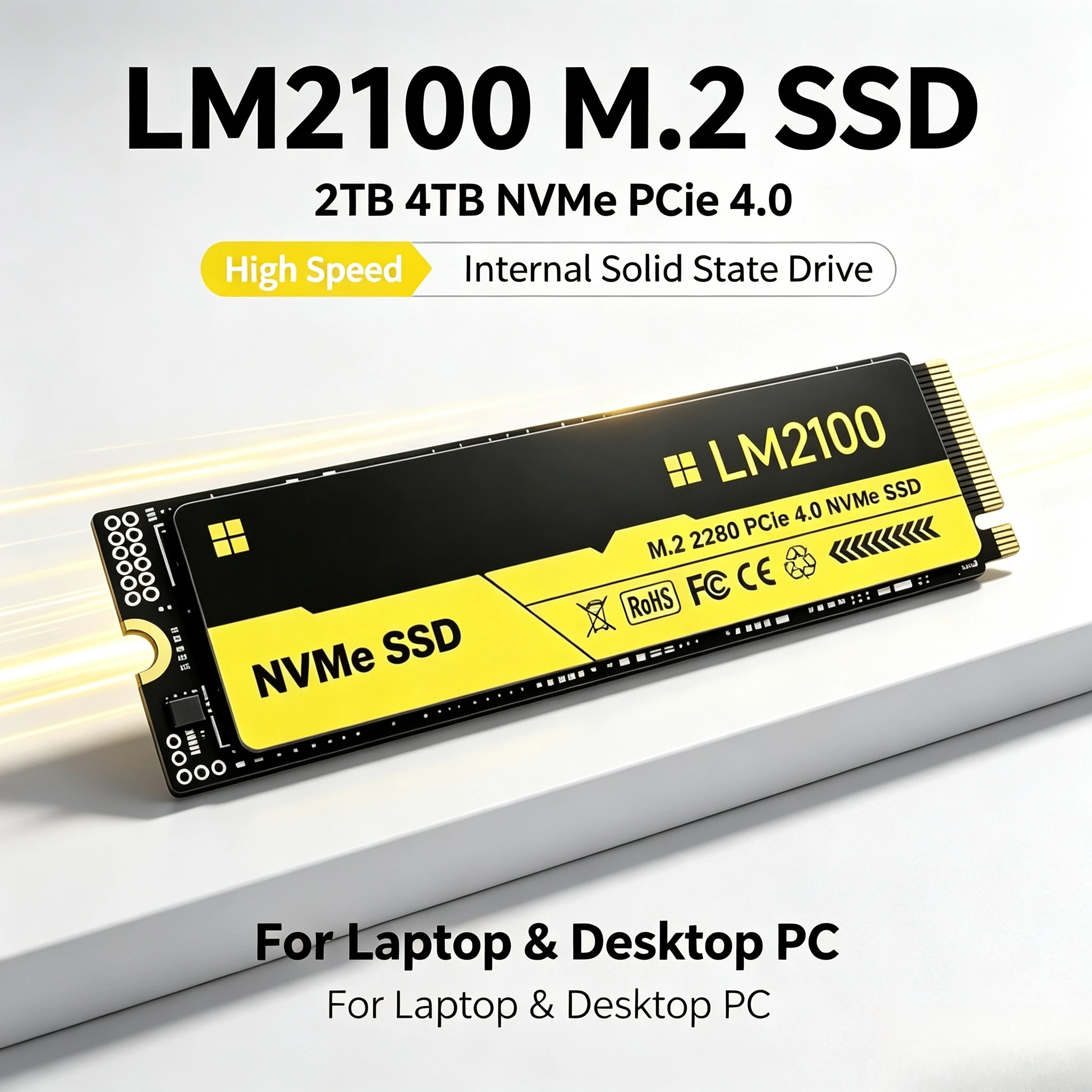 Nieuwe LM2100 M.2 SSD harde sc - M.2 Nvme 4Tb Pcie 4.0 Ssd recensie en prijs