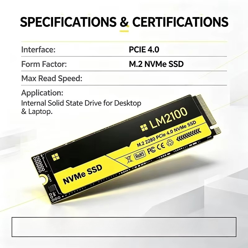 Nieuwe LM2100 M.2 SSD harde sc - M.2 Nvme 4Tb Pcie 4.0 Ssd recensie en prijs