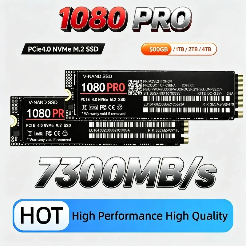 Originele 1080PRO M.2 NVMe PCI - M.2 Nvme 4Tb Pcie 4.0 Ssd recensie en prijs