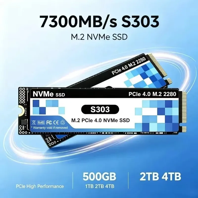 Originele S303 M.2 NVMe intern - M.2 Nvme 4Tb Pcie 4.0 Ssd recensie en prijs