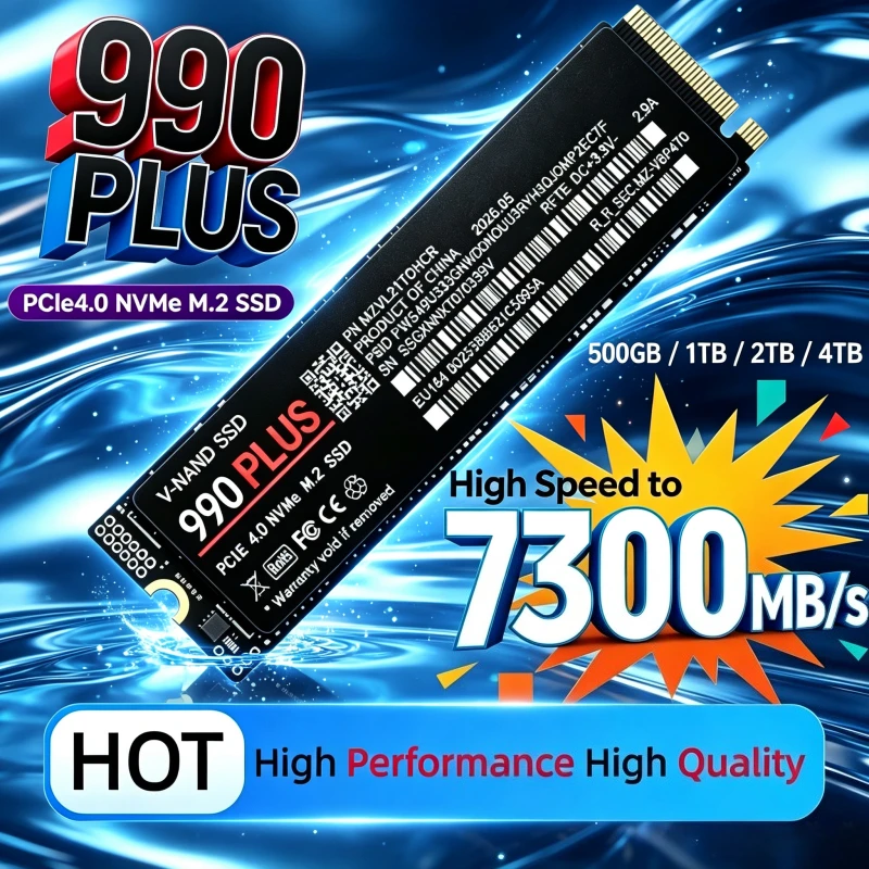990 Plus SSD, 500 GB/1 TB/2 TB - M.2 Nvme 4Tb Pcie 4.0 Ssd recensie en prijs