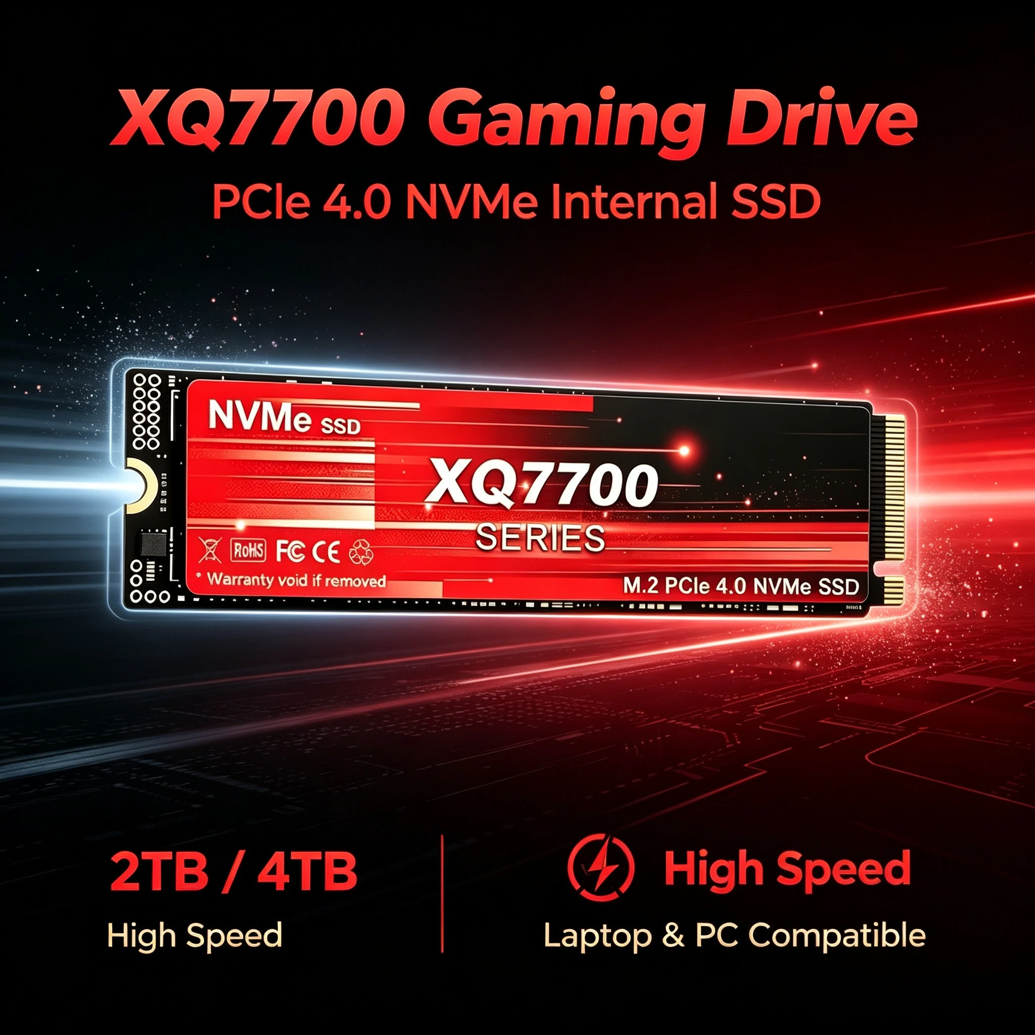 XQ7700 2TB 4TB SSD M.2 NVMe in - M.2 Nvme 4Tb Pcie 4.0 Ssd recensie en prijs