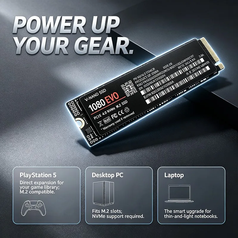 2026 NIEUW 1080 EVO M.2 NVMe P - M.2 Nvme 4Tb Pcie 4.0 Ssd recensie en prijs
